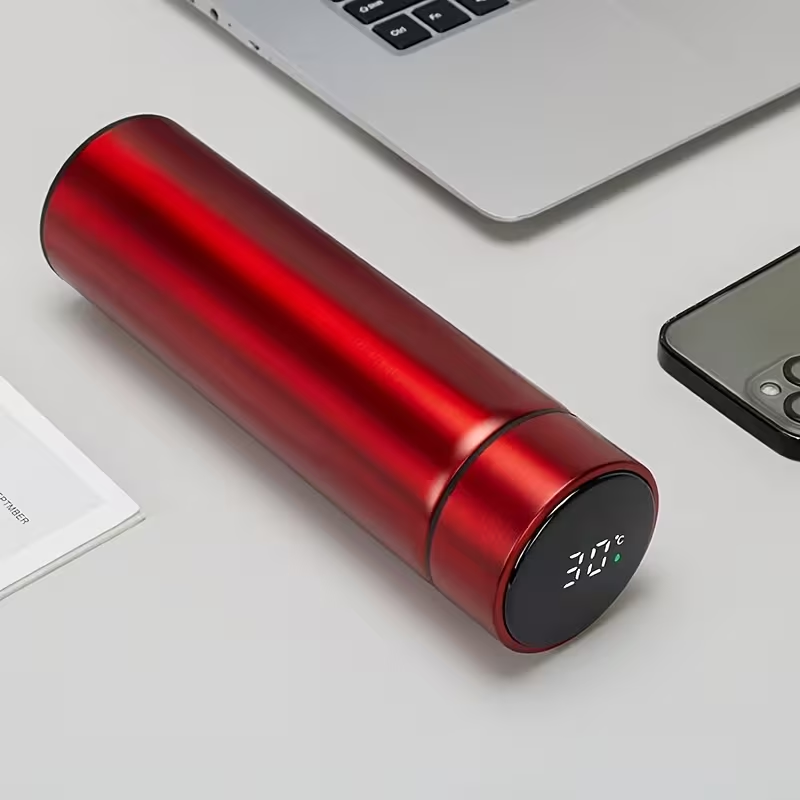 Termos Max™ – Inteligentny Termos 500 ml z Czujnikiem Temperatury | 12h Izolacji |